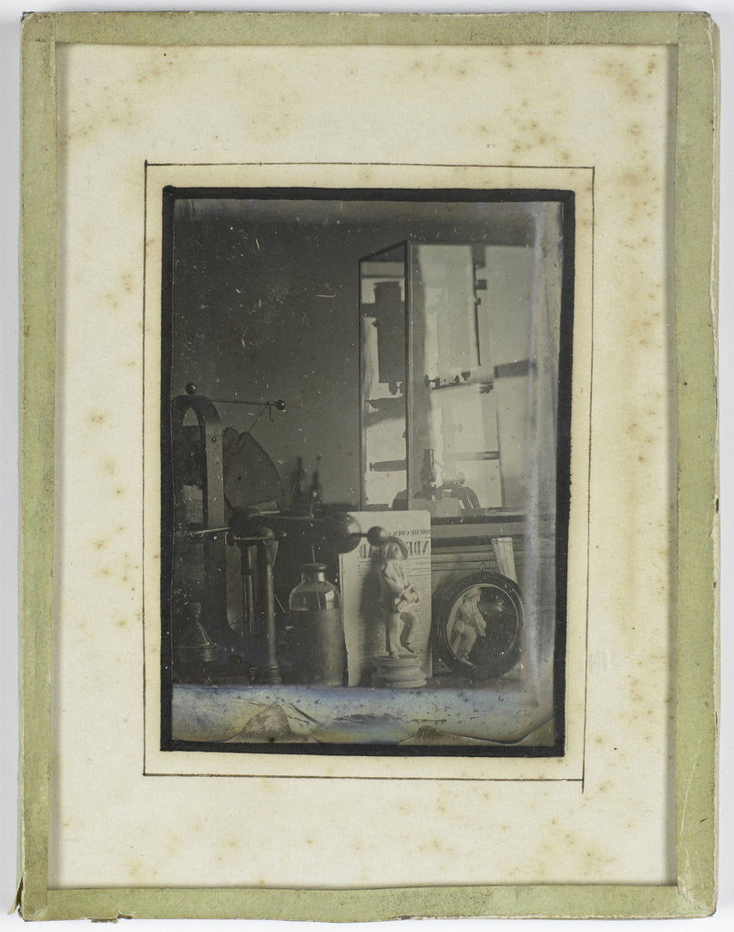 Detail of Still Life with Algemeen Handelsblad by Anonymous