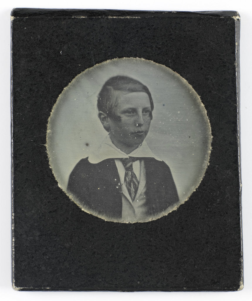 Detail of Portrait of a boy by Anonymous