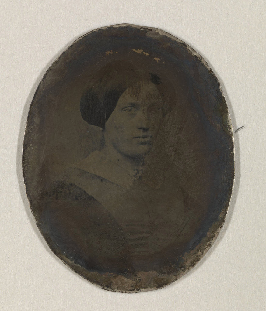 Detail of Portrait of a Young Woman by Anonymous