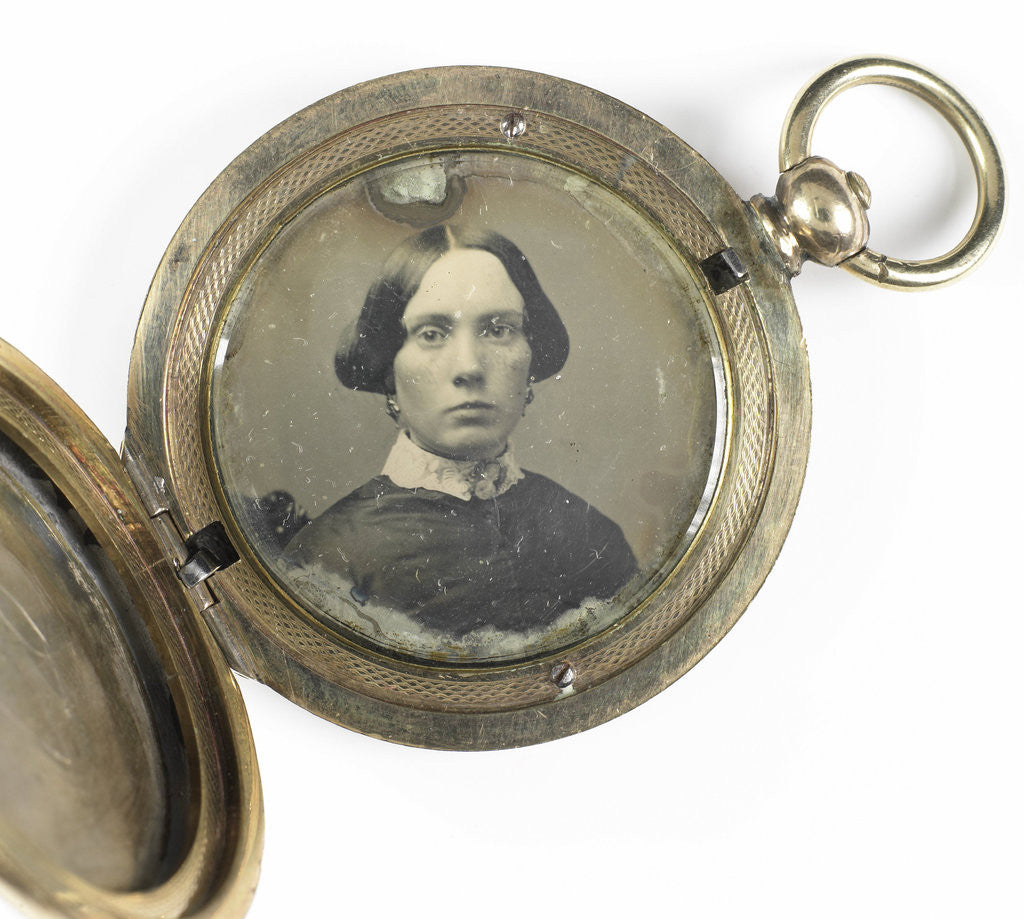 Detail of Portrait of a Young Woman by Anonymous