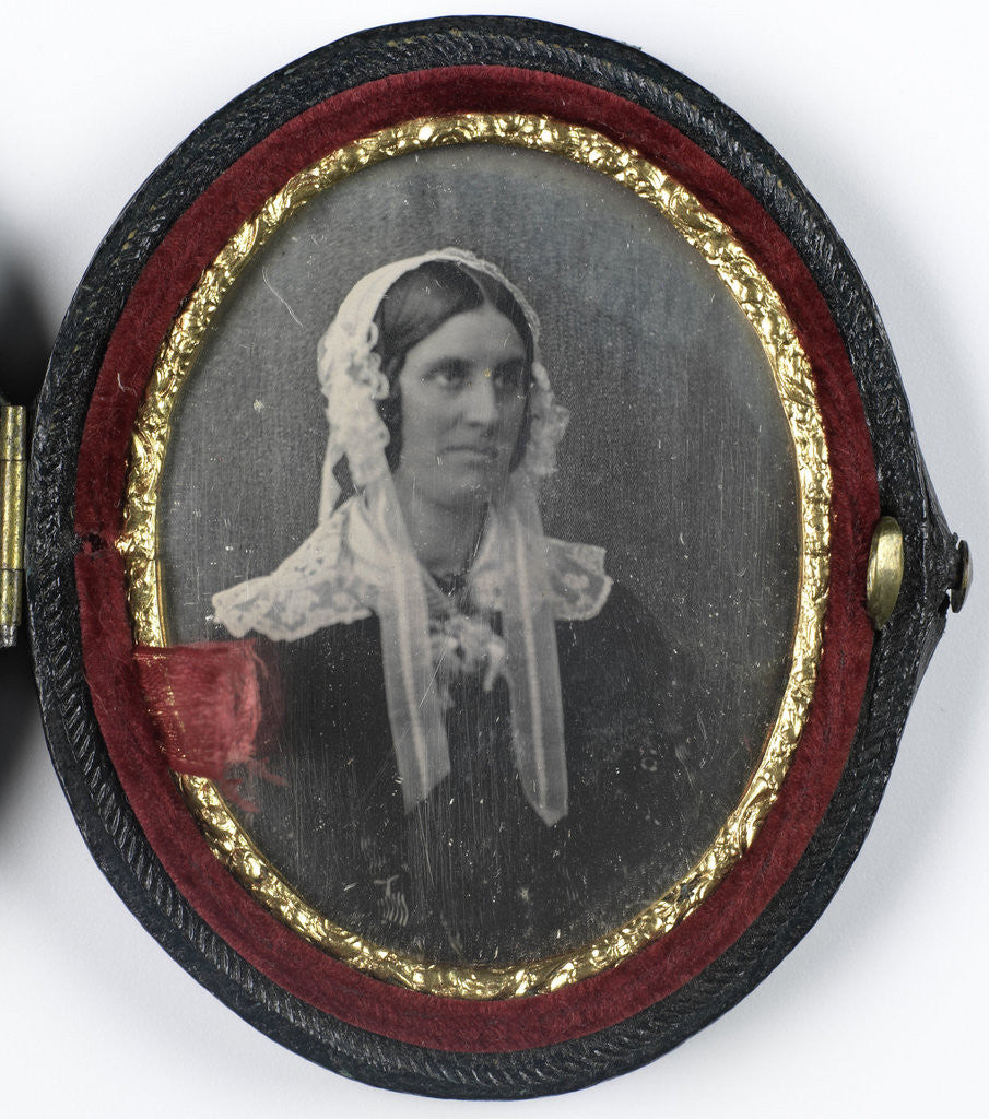 Detail of Portrait of a Young Woman by Lucas van Uden