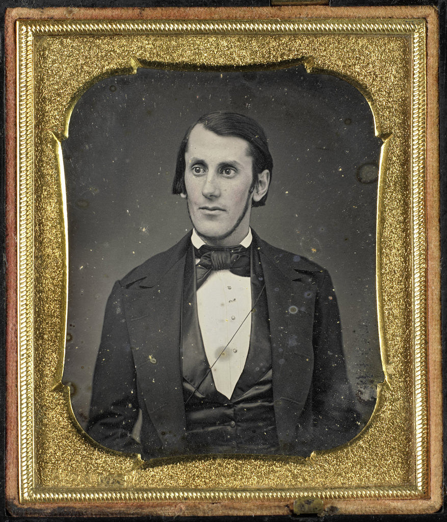 Detail of Portrait of a Man by Adams