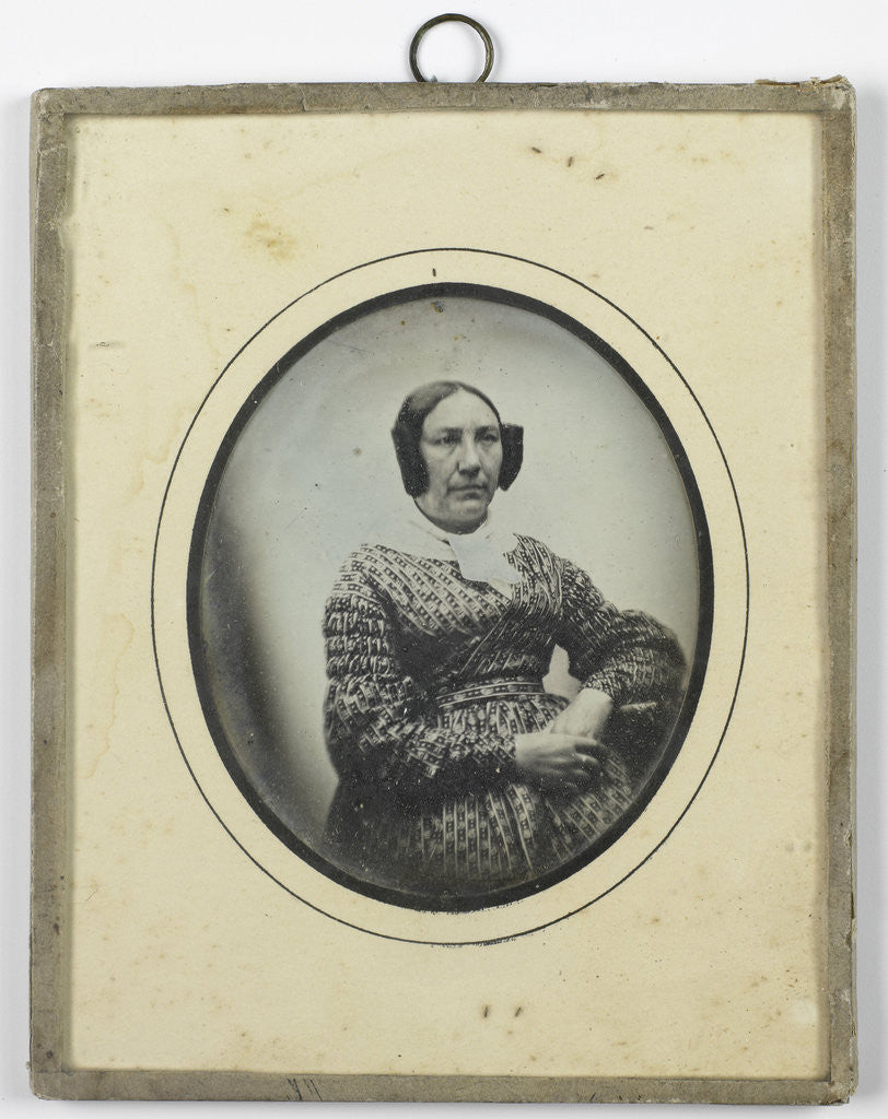 Detail of Madame Delamotte, nee Boisquetin, 9 mai 1844 by Charles Louis Chevalier