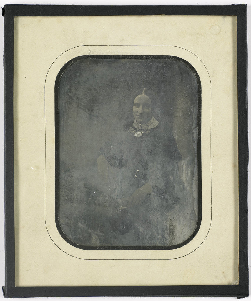 Detail of Portrait of a woman by Hermanus Fock