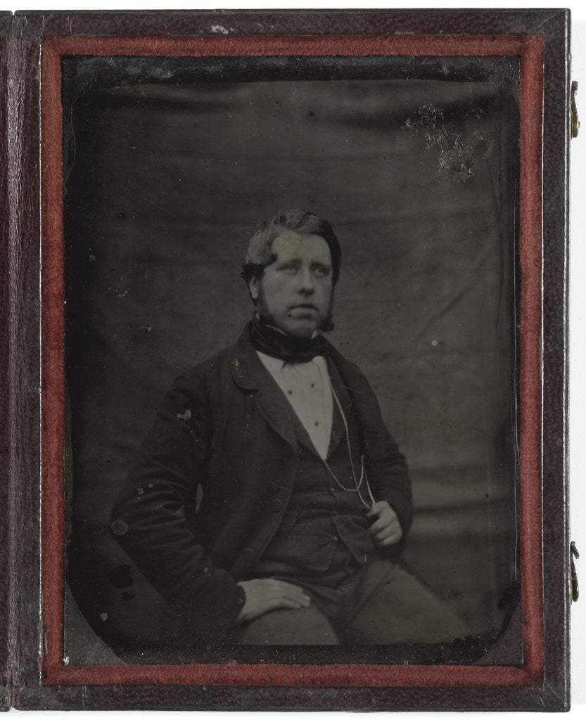 Detail of Portrait of a Man by Anonymous