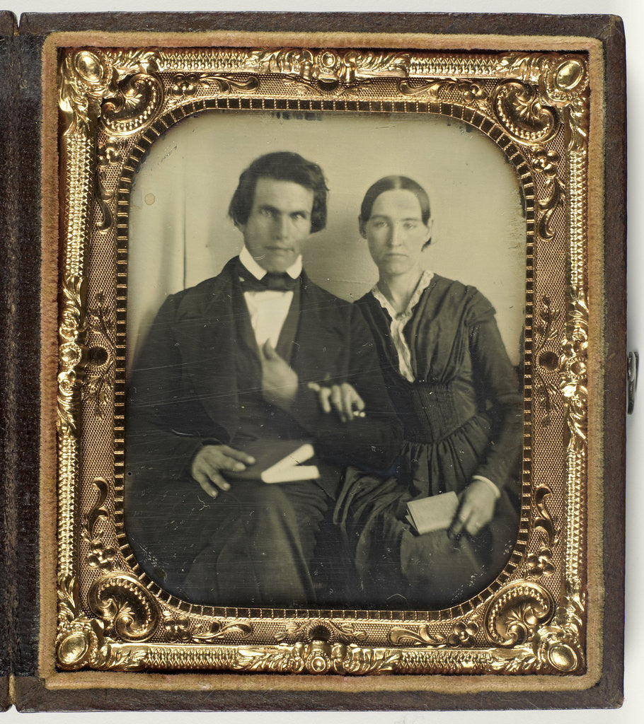Detail of Portrait of a young couple by Anonymous