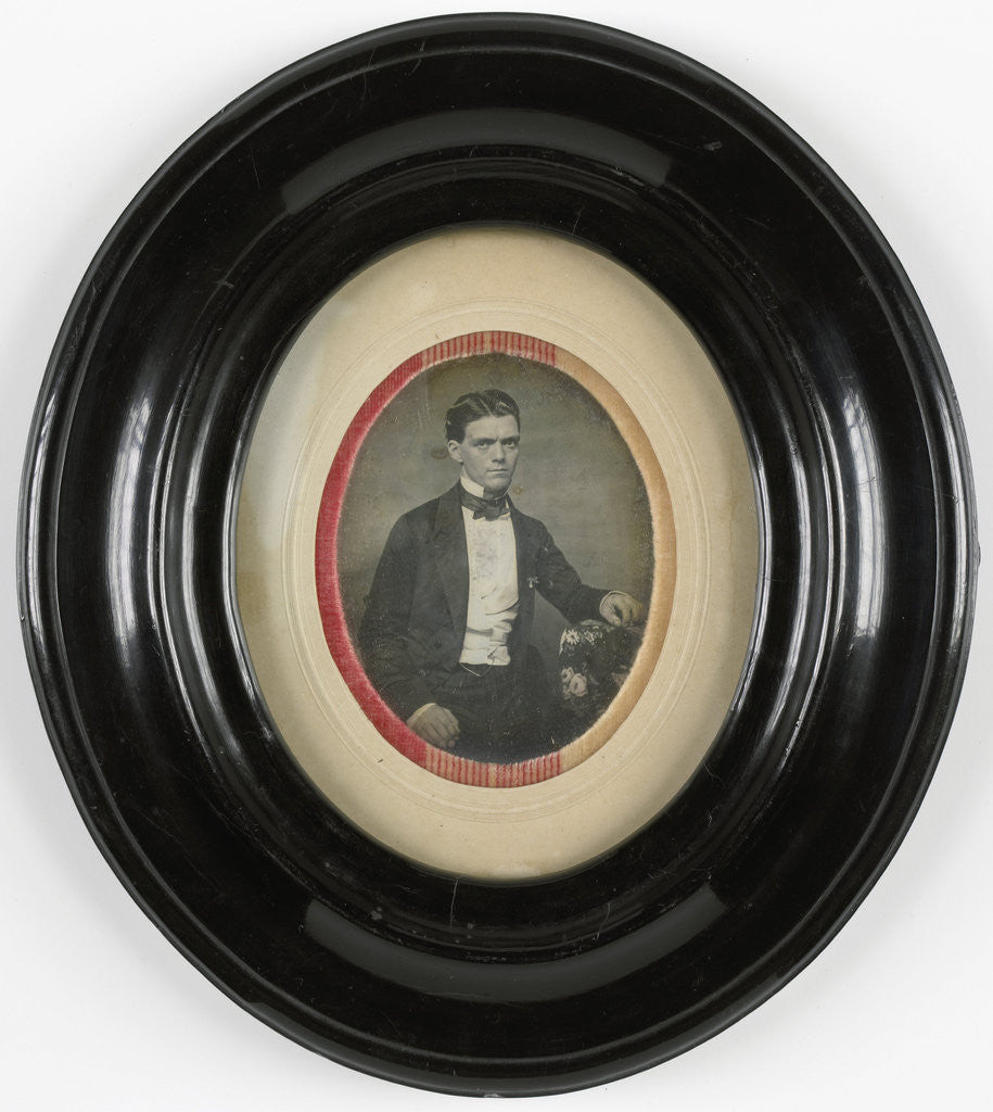 Detail of Portrait of a young man by Anonymous