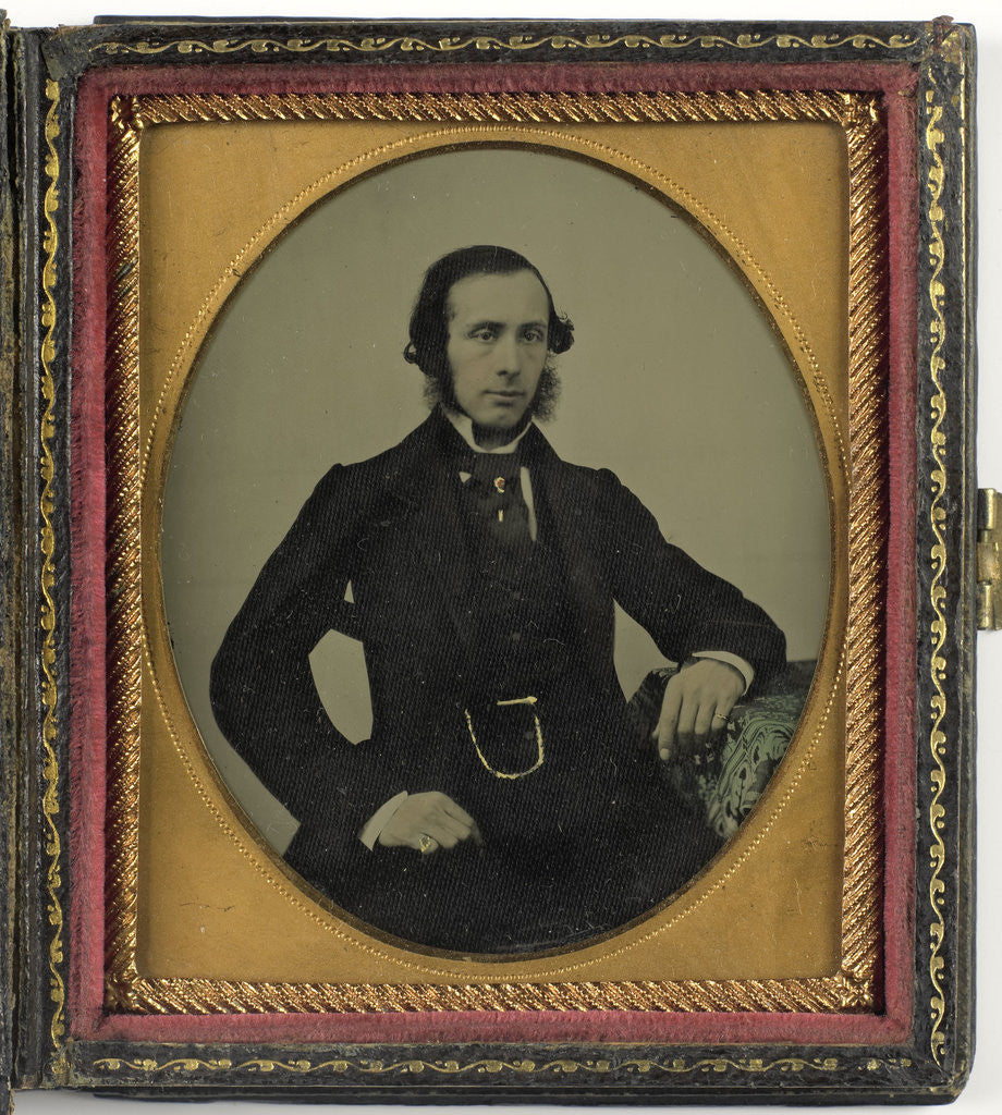 Detail of Portrait young man by Anonymous