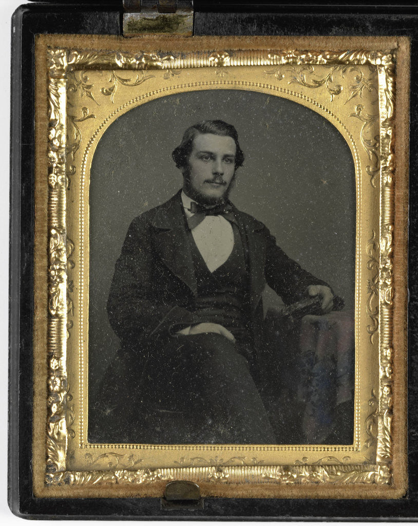 Detail of Portrait young man by Anonymous