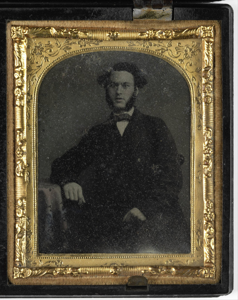 Detail of Portrait young man by Anonymous