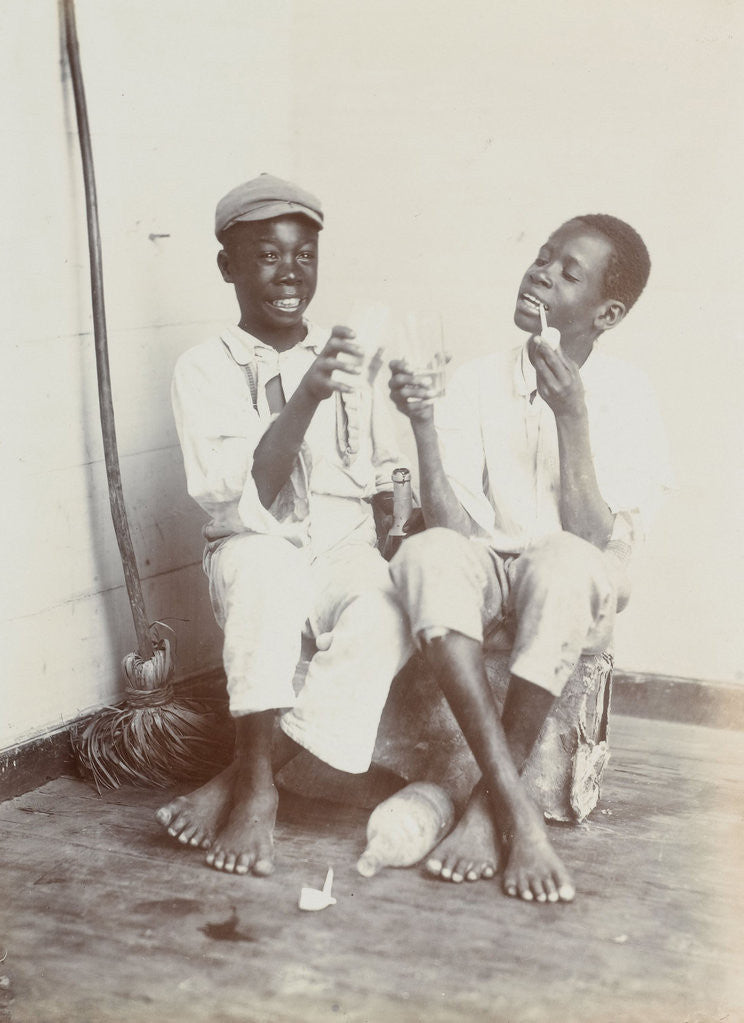 Detail of Boys from West Indies by Anonymous