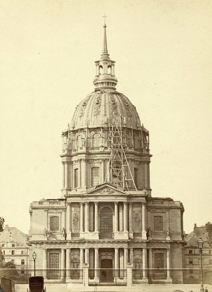 Detail of Hôtel des Invalides, Paris by A. Mansuy