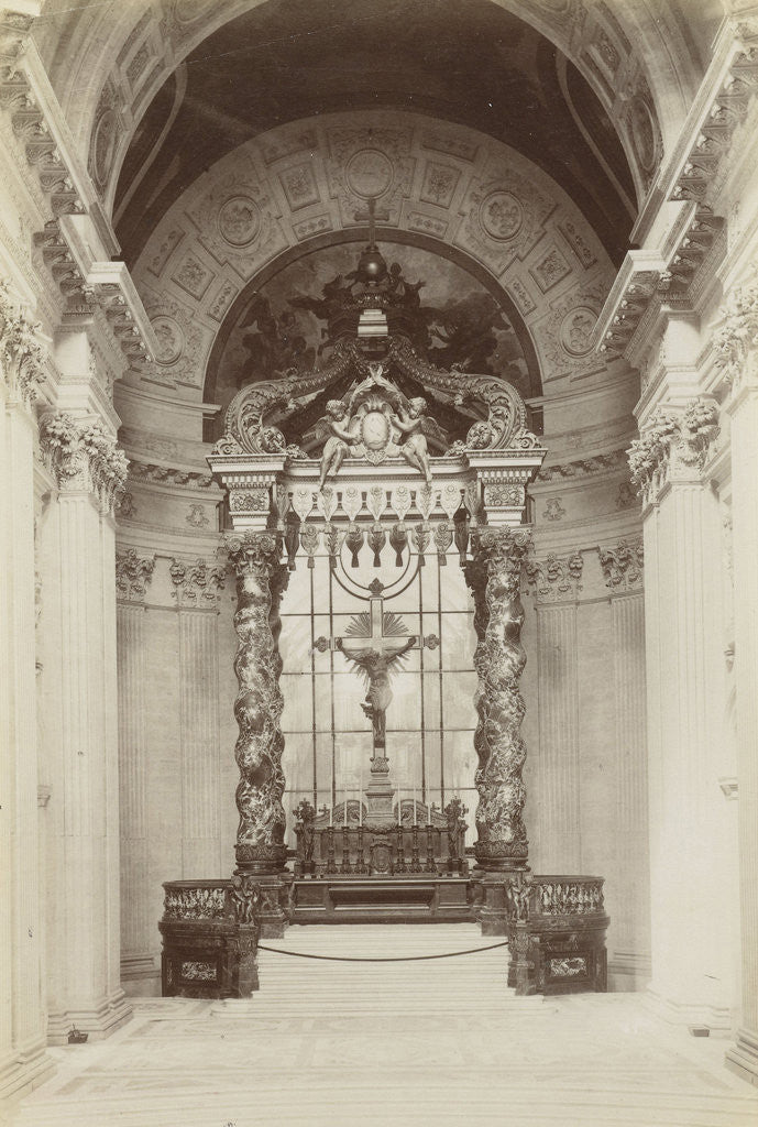 Detail of Altar at Napoleon's tomb at Hôtel des Invalides, Paris by Anonymous