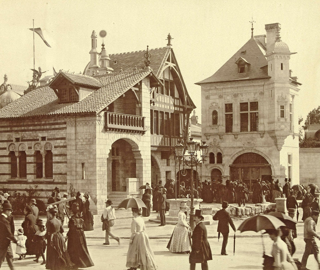 Detail of Paris, France Exposition of 1889, France by Anonymous