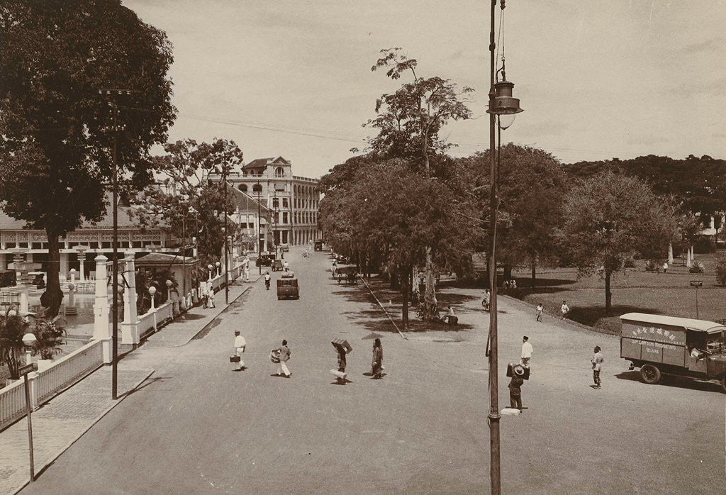Detail of Street in Medan, Indonesia by Anonymous