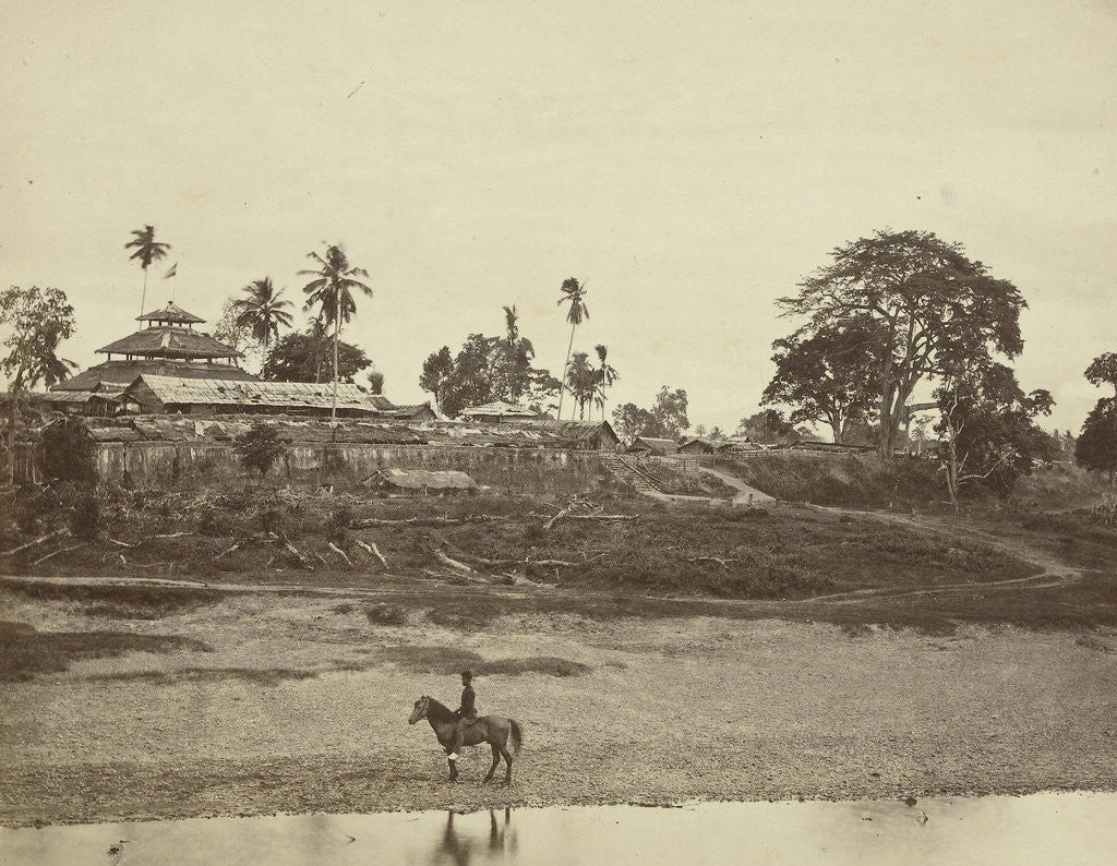 Detail of Mosque Indrapuri seen from bivouac Gle Kambing by Anonymous