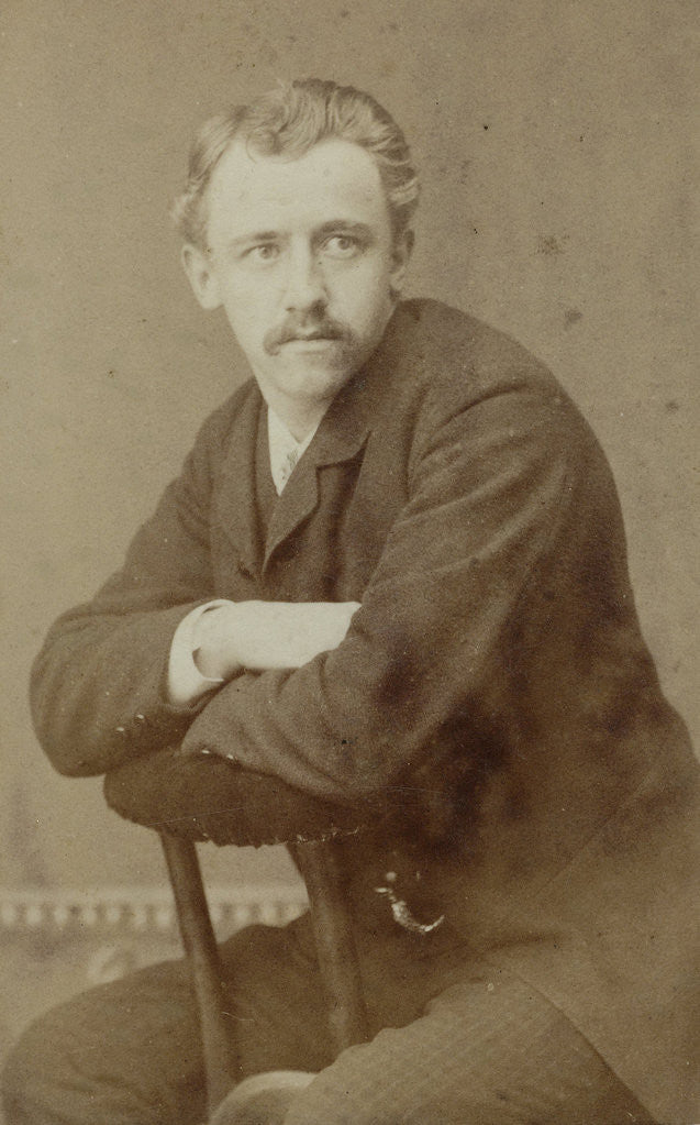 Detail of Portrait Frans Fokma, Receiver 1923 Amsterdam by H.W. Schrier