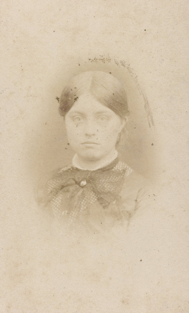 Detail of Portrait woman by J. Ebbenhorst