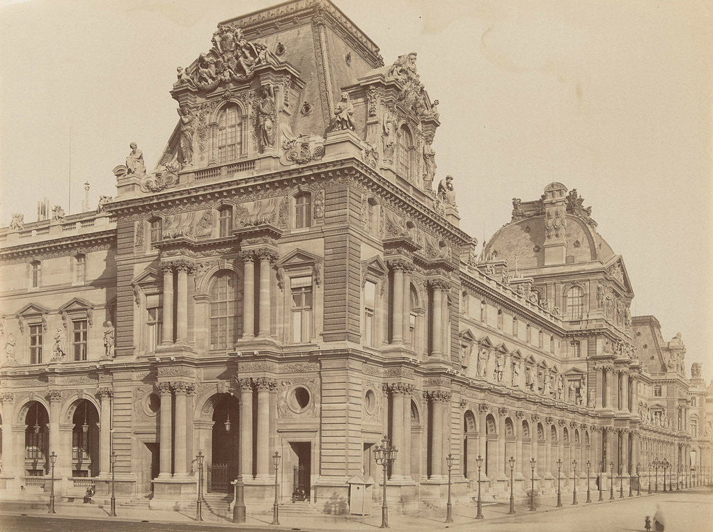 Detail of Turgot Pavilion of the Louvre by LP