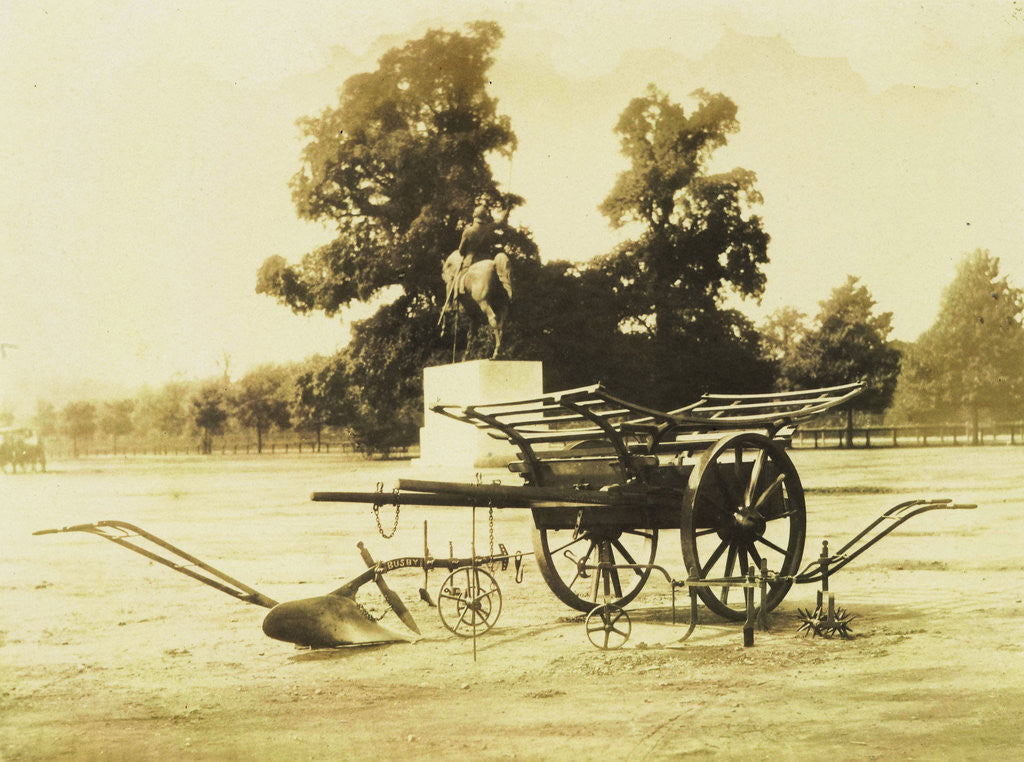 Detail of Agricultural Implements. Busby by C.M. Ferrier & F. von Martens