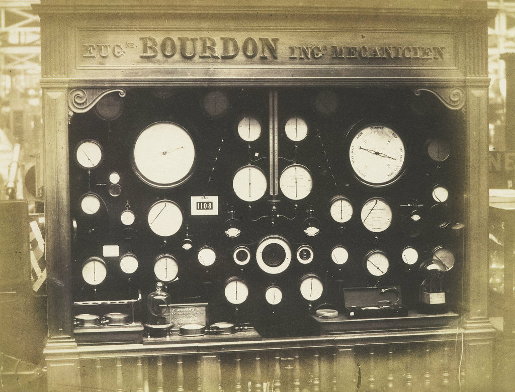 Detail of Metallic Barometers. Bourdon by Anonymous