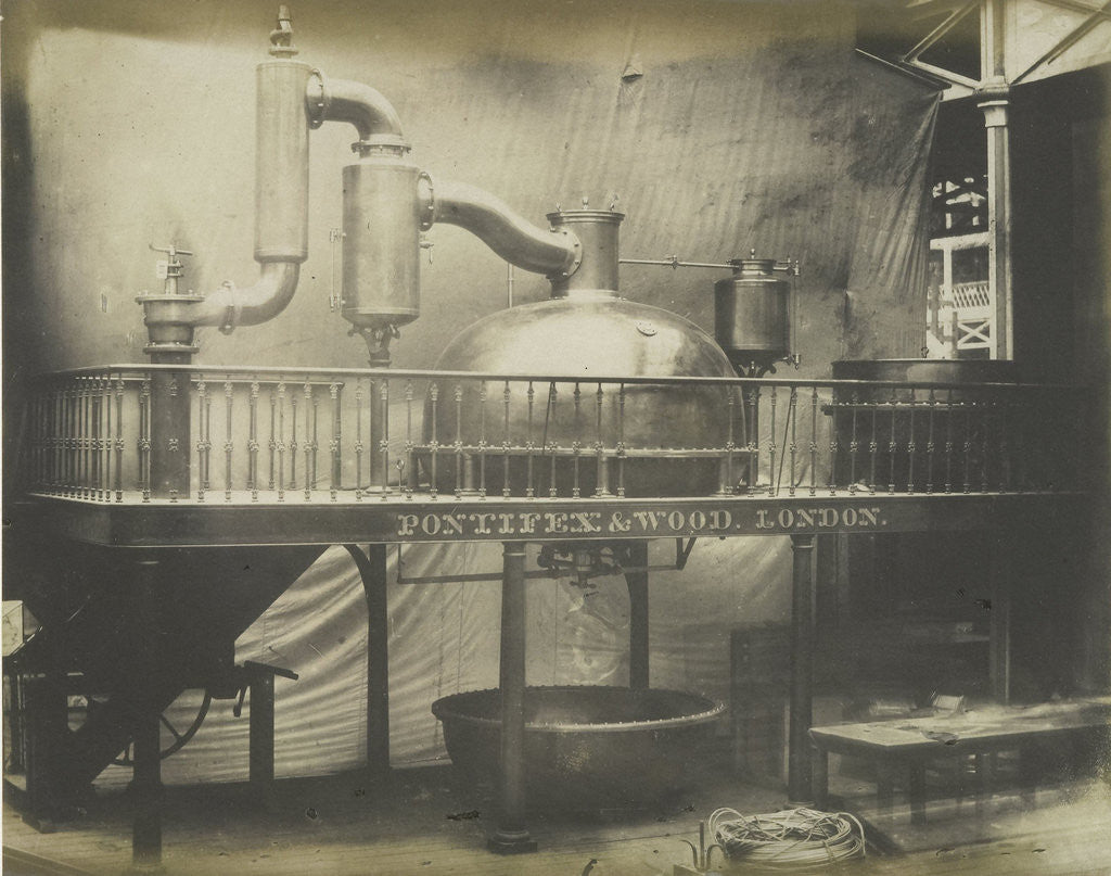 Detail of Vacuum Apparatus, Pontifex and Wood by C.M. Ferrier & F. von Martens