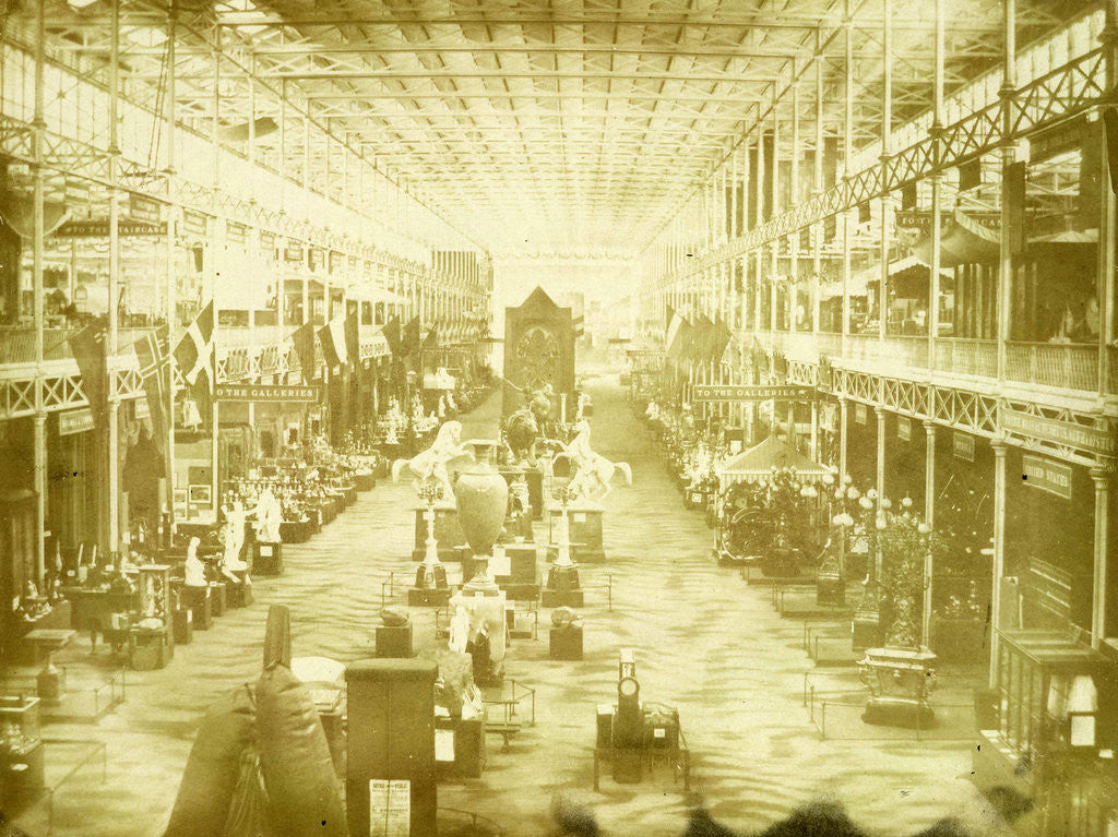 Detail of View of Eastern Nave by C.M. Ferrier & F. von Martens