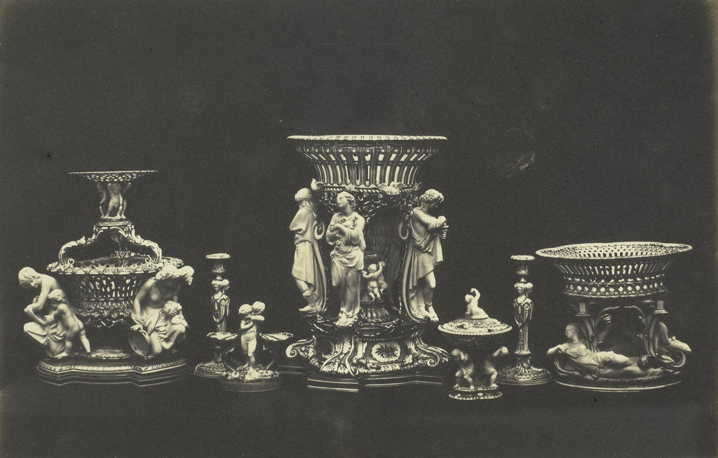 Detail of Porcelain and Parian by C.M. Ferrier & F. von Martens