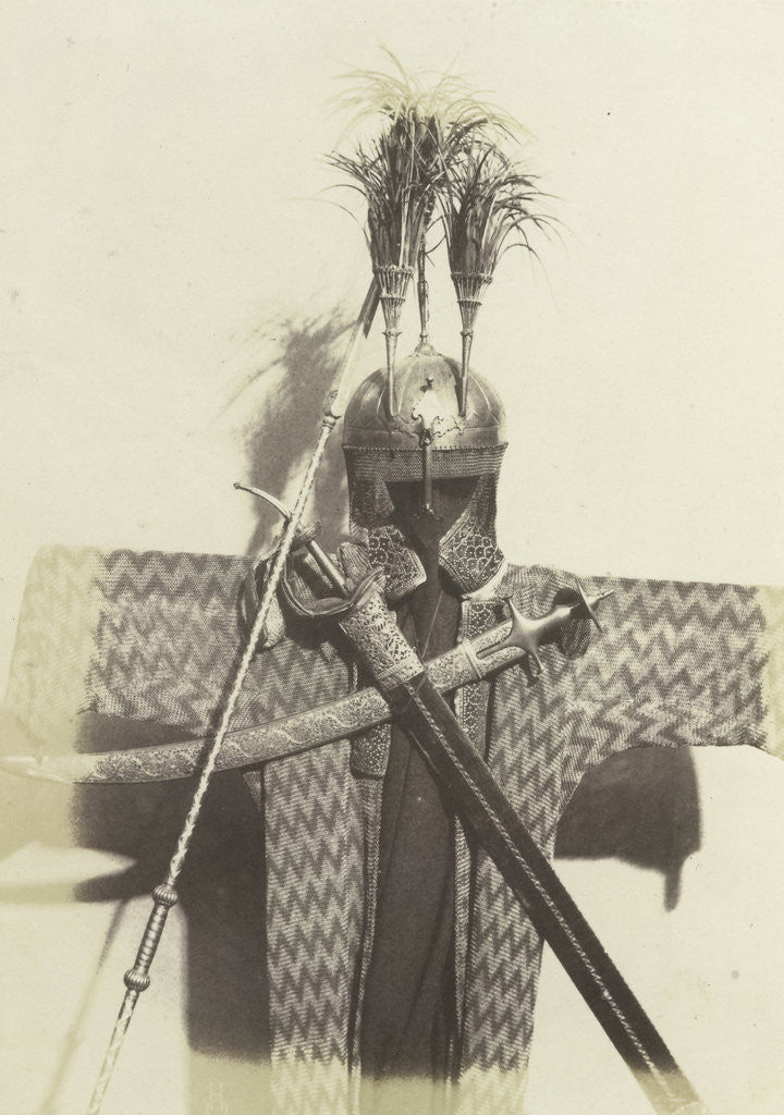 Detail of Chain Armor and Swords by Hugh Owen