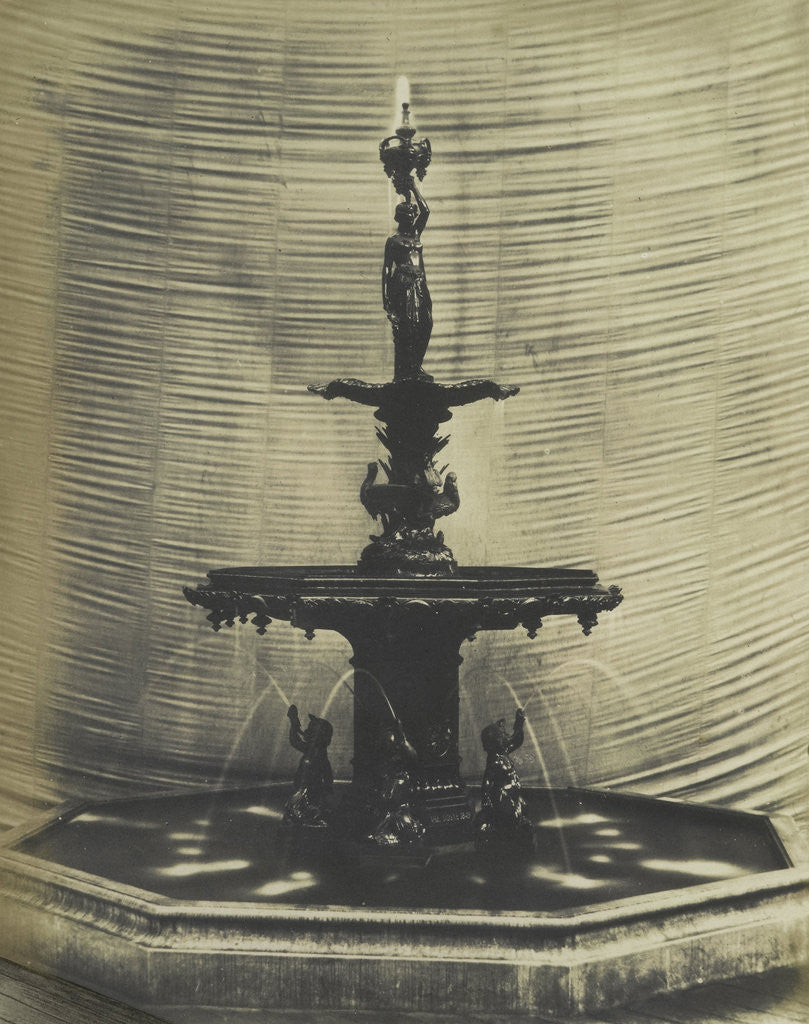 Detail of Cast Iron Fountain by C.M. Ferrier & F. von Martens