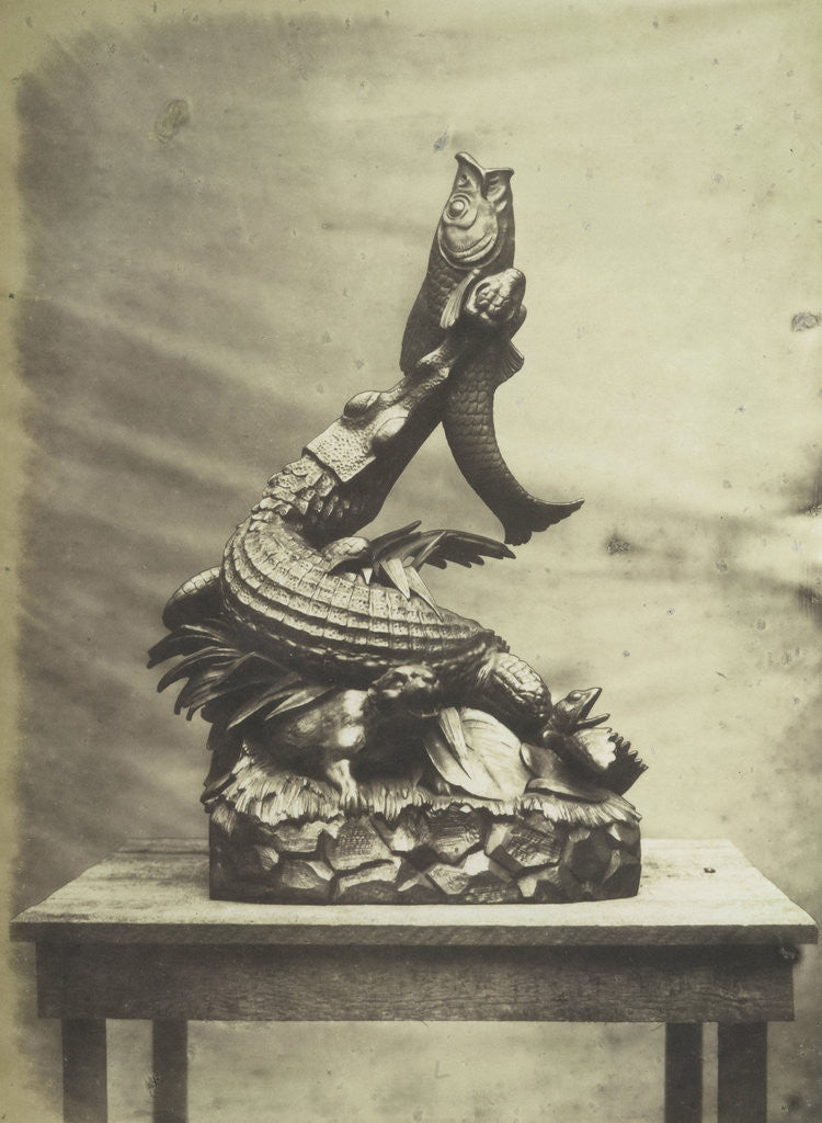 Detail of Design for Fountain by C.M. Ferrier & F. von Martens