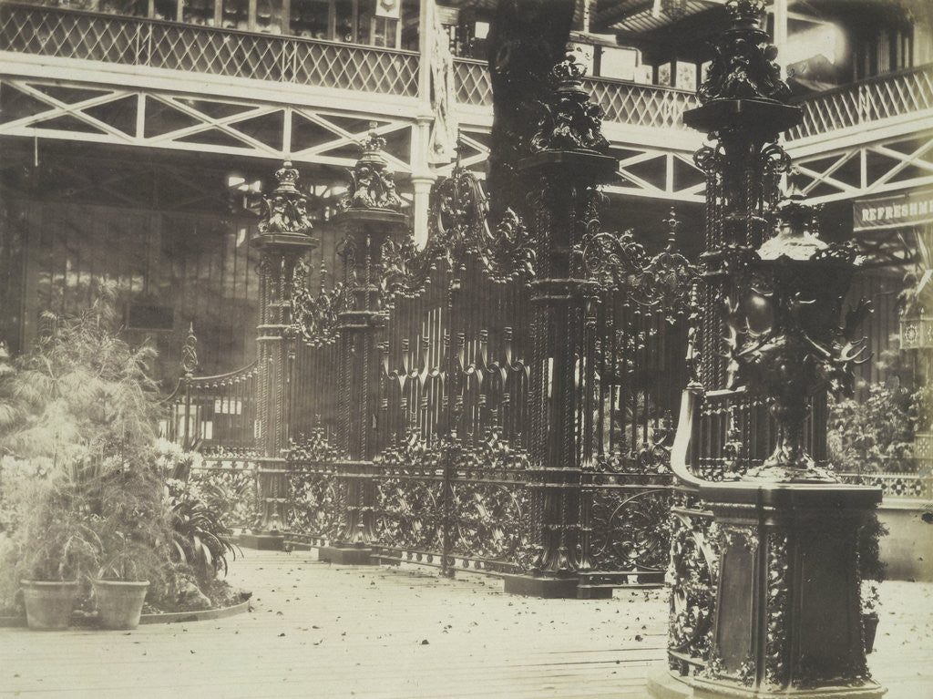 Detail of Cast Iron Gates by C.M. Ferrier & F. von Martens