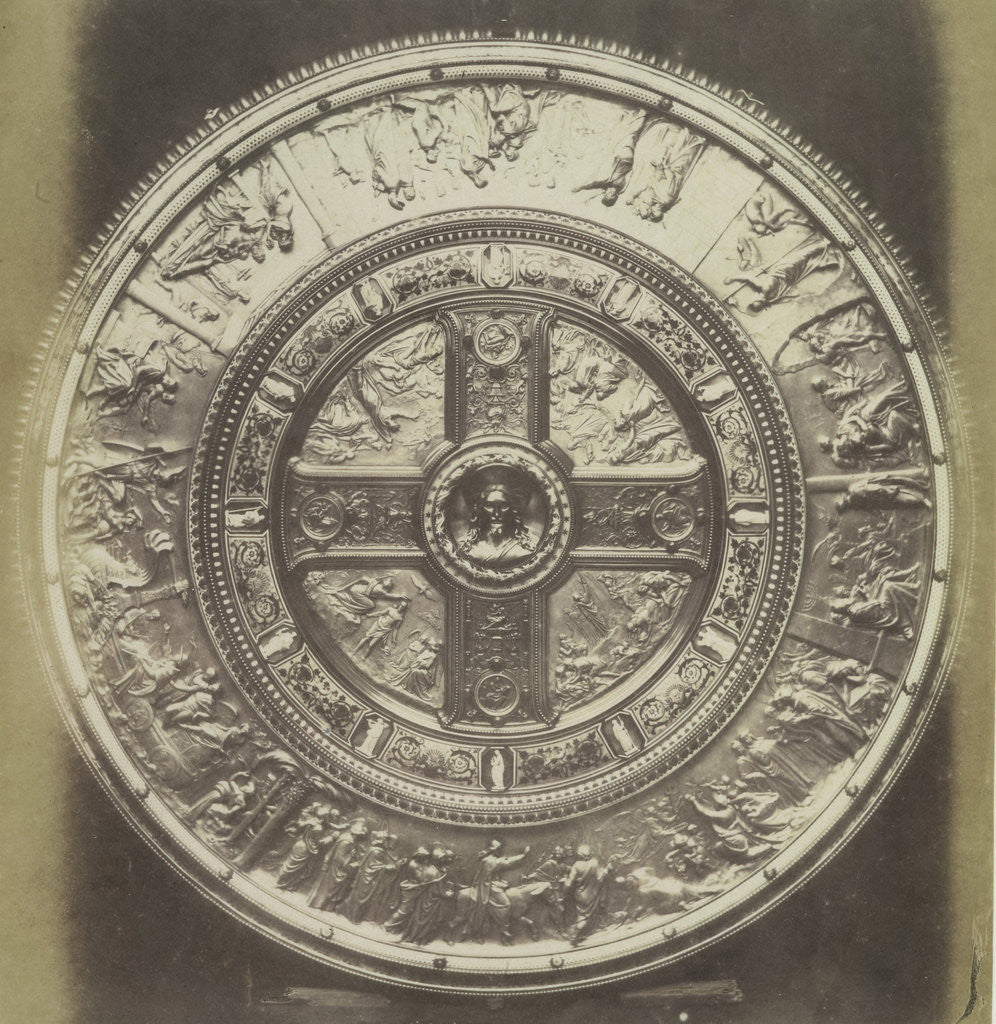 Detail of Shield presented to the Prince of Wales by the King of Prussia by C.M. Ferrier & F. von Martens