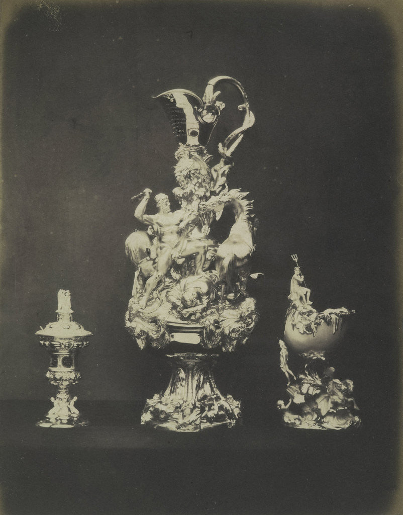 Detail of Plate. Garrard and Co by C.M. Ferrier & F. von Martens