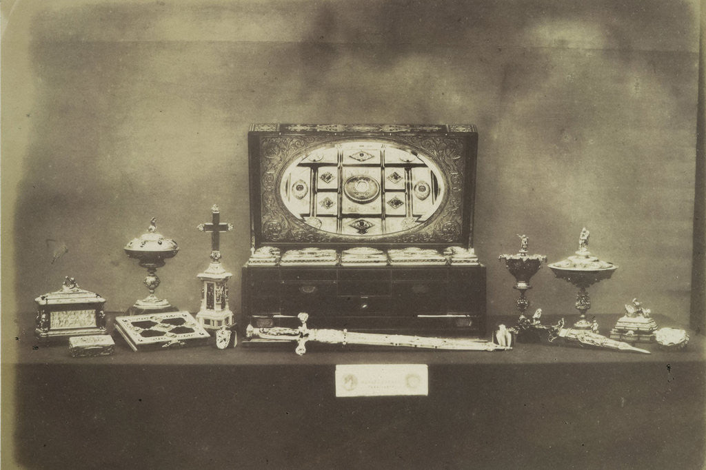 Detail of Dressing Case, and c. Marrel Brothers by Anonymous