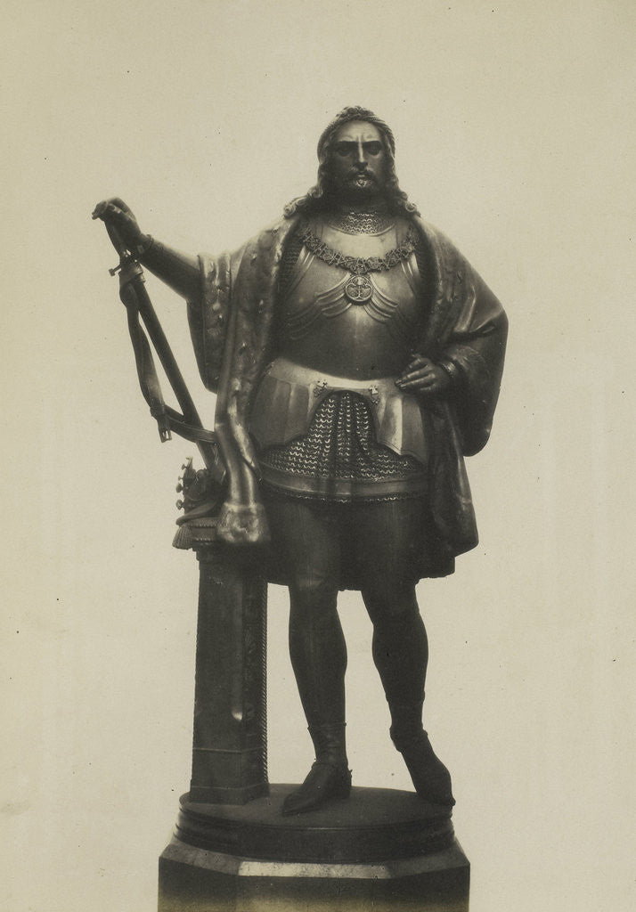 Detail of George I of Bohemia by C.M. Ferrier & F. von Martens