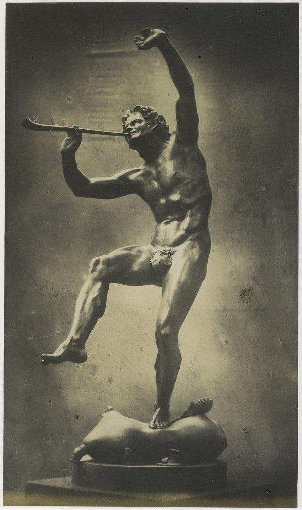 Detail of Dancing Faun. (Bronze) Lequesne by Anonymous