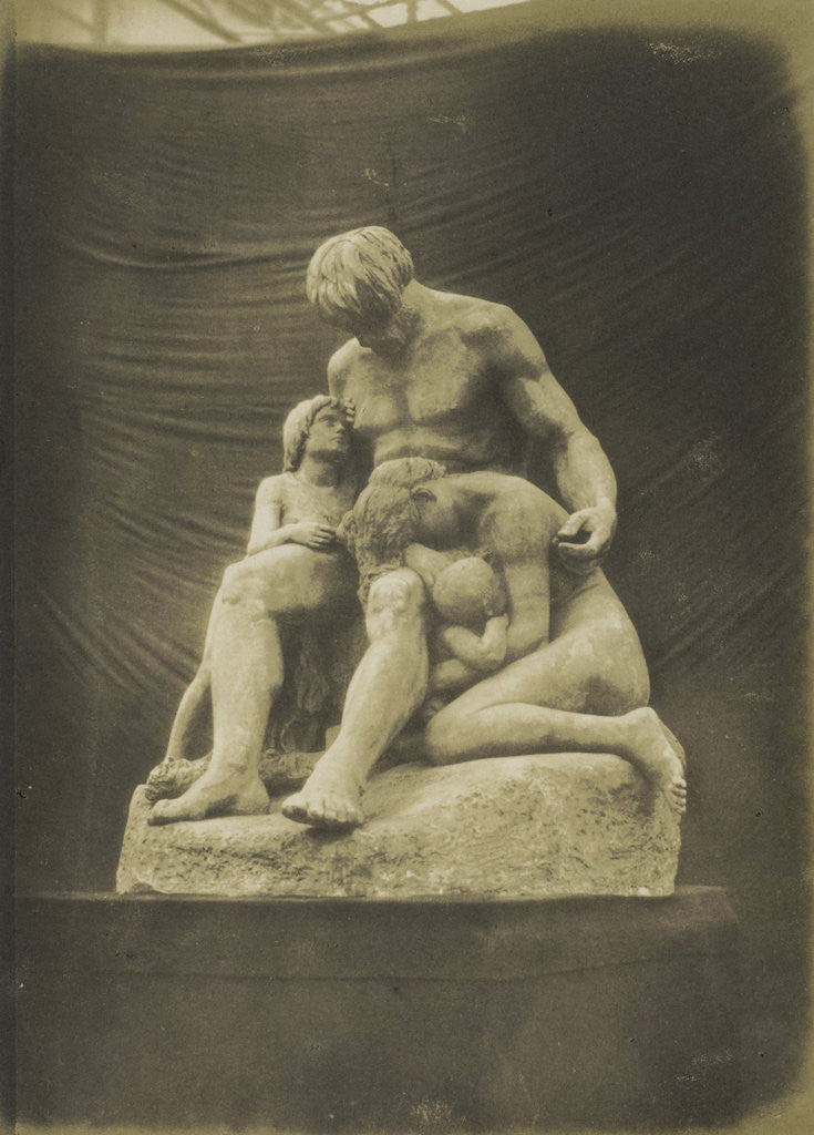 Detail of Cain and his Family. (Plaster) Etex by Anonymous