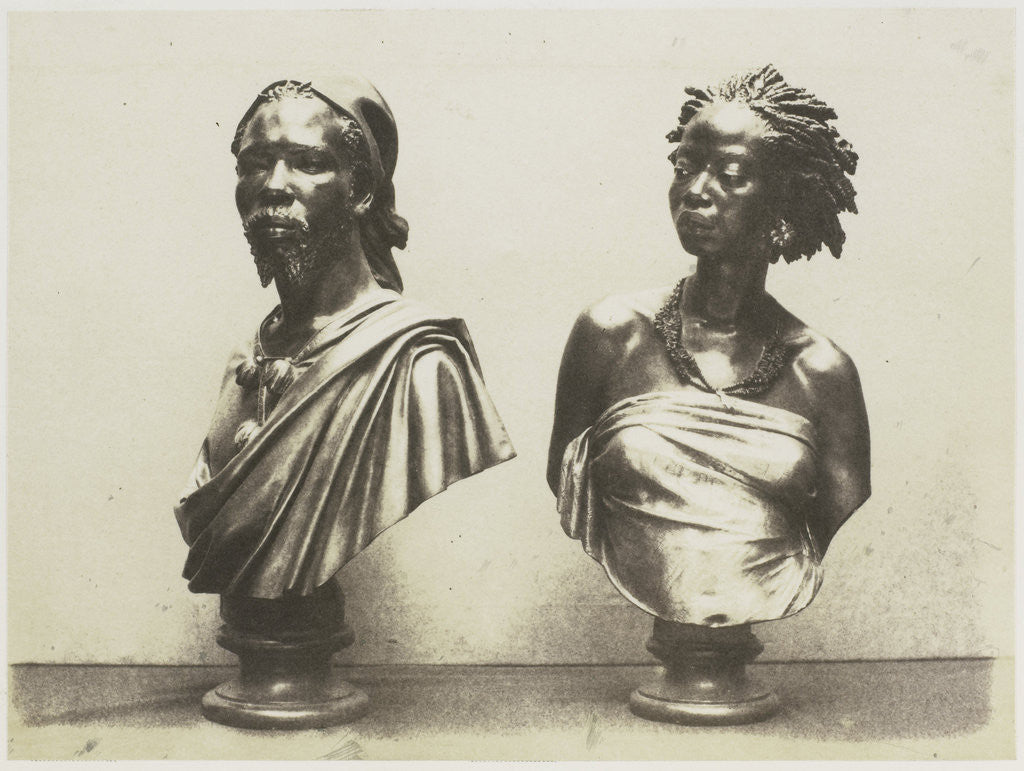 Detail of Busts in Bronze Cordier by Hugh Owen