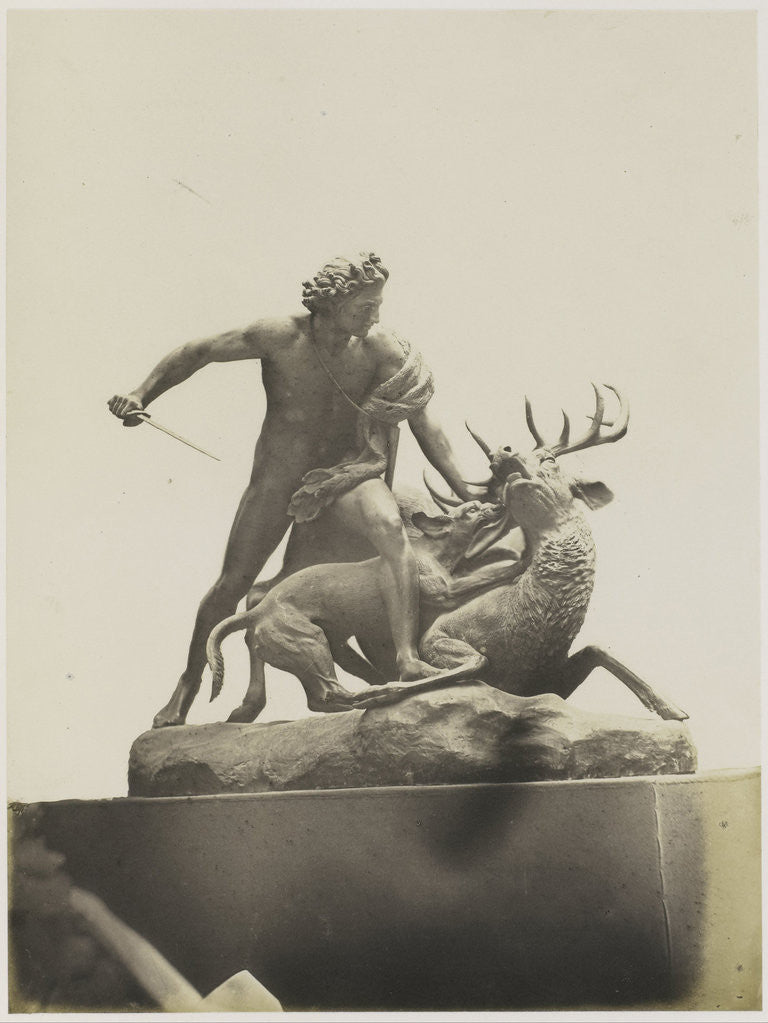 Detail of Death of the Stag. (Bronze) Debay by Anonymous