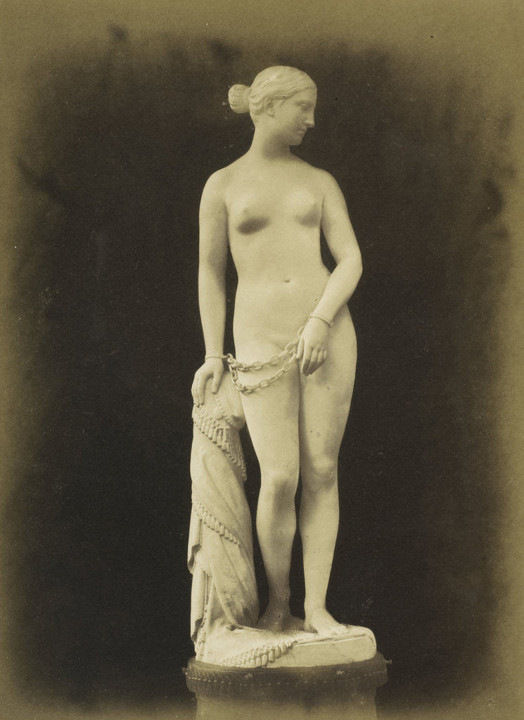 Detail of Greek Slave. (Marble) Powers by Anonymous