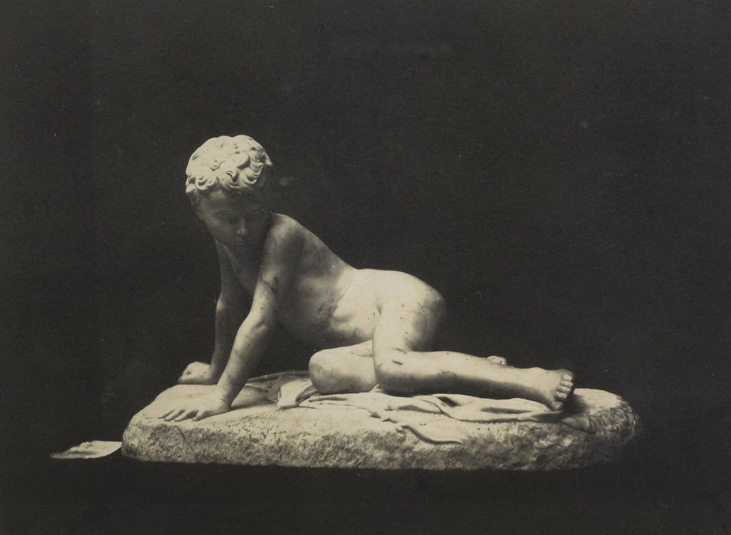 Detail of Boy and Lizard by C.M. Ferrier & F. von Martens