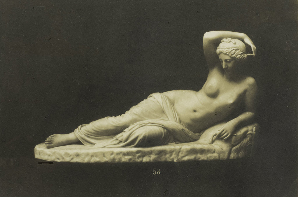 Detail of Arethusa. (Marble) Thrupp by Anonymous