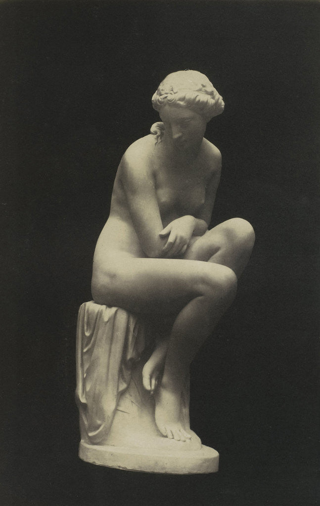 Detail of A Bather. (Marble) Lawlor by Anonymous