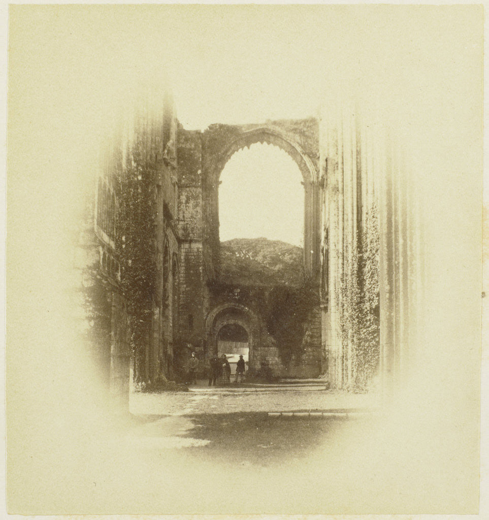Detail of Furness Abbey, North Transept by Roger Fenton