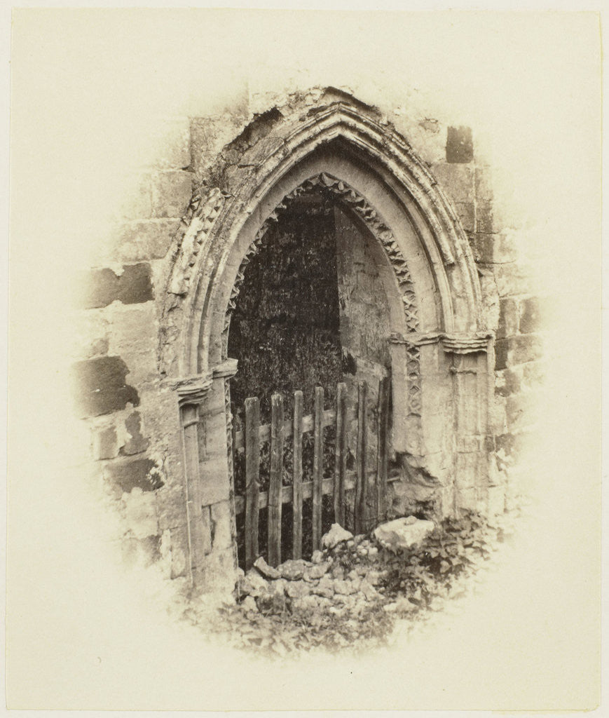 Detail of Rievaux Abbey; Old Gateway by William Russell Sedgfield