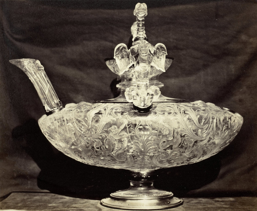 Detail of Crystal bowl with spout, from the Louvre by Charles Thurston Thompson