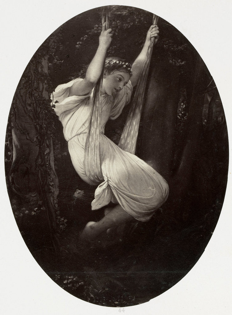 Detail of Jeune fille a la balancoire by Paul Delaroche