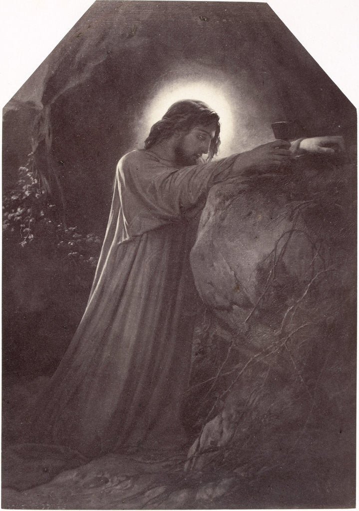 Detail of Le Christ au jardin des Oliviers by Paul Delaroche