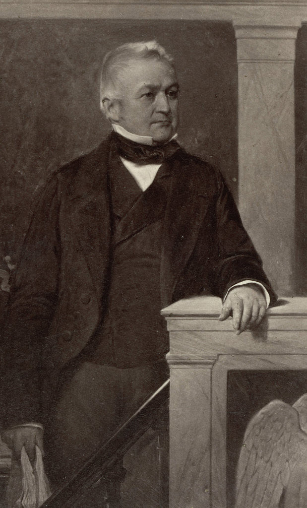 Detail of Portrait M. Thiers by Paul Delaroche